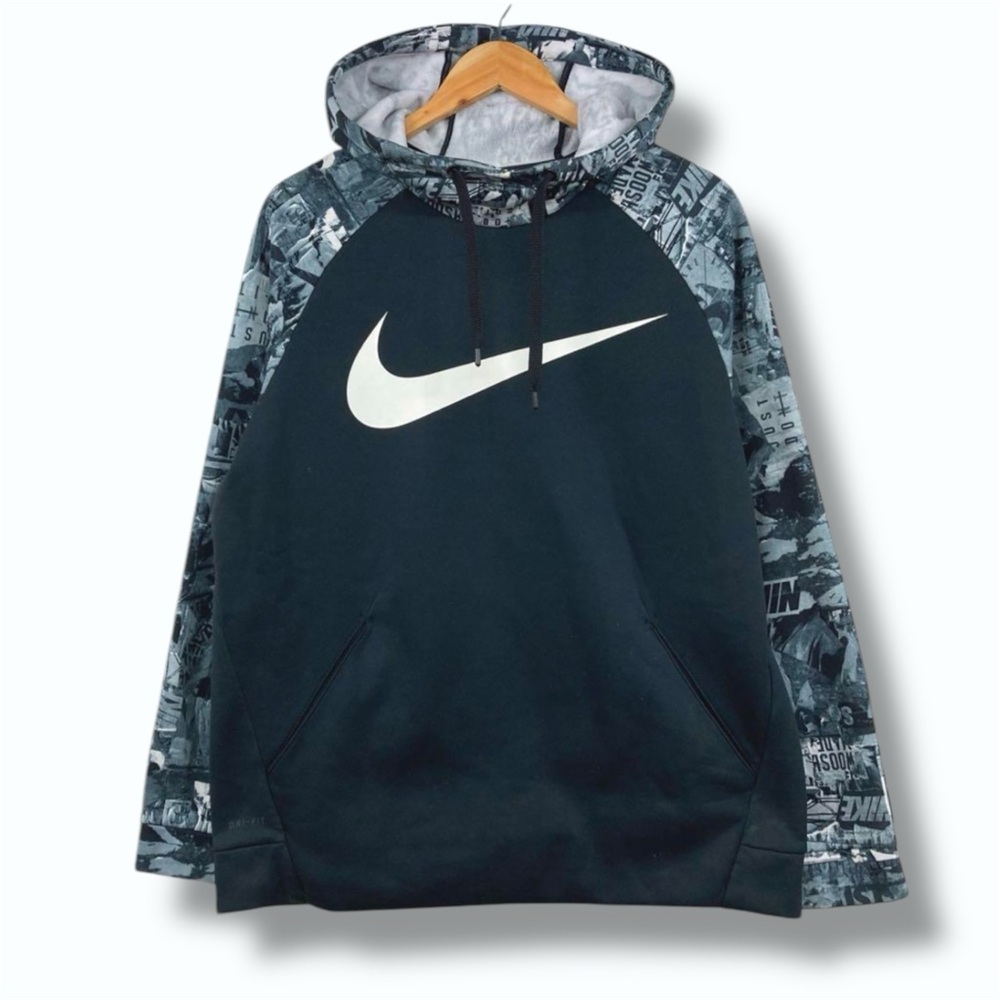 Rare Nike Dri-fit Color Block Hoodie